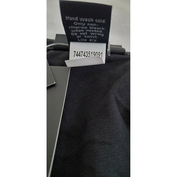 Apt 9 Swimwear Bikini Brief Black Fold Over Swim Suit Bottoms Woman's Size 16 - Picture 5 of 5